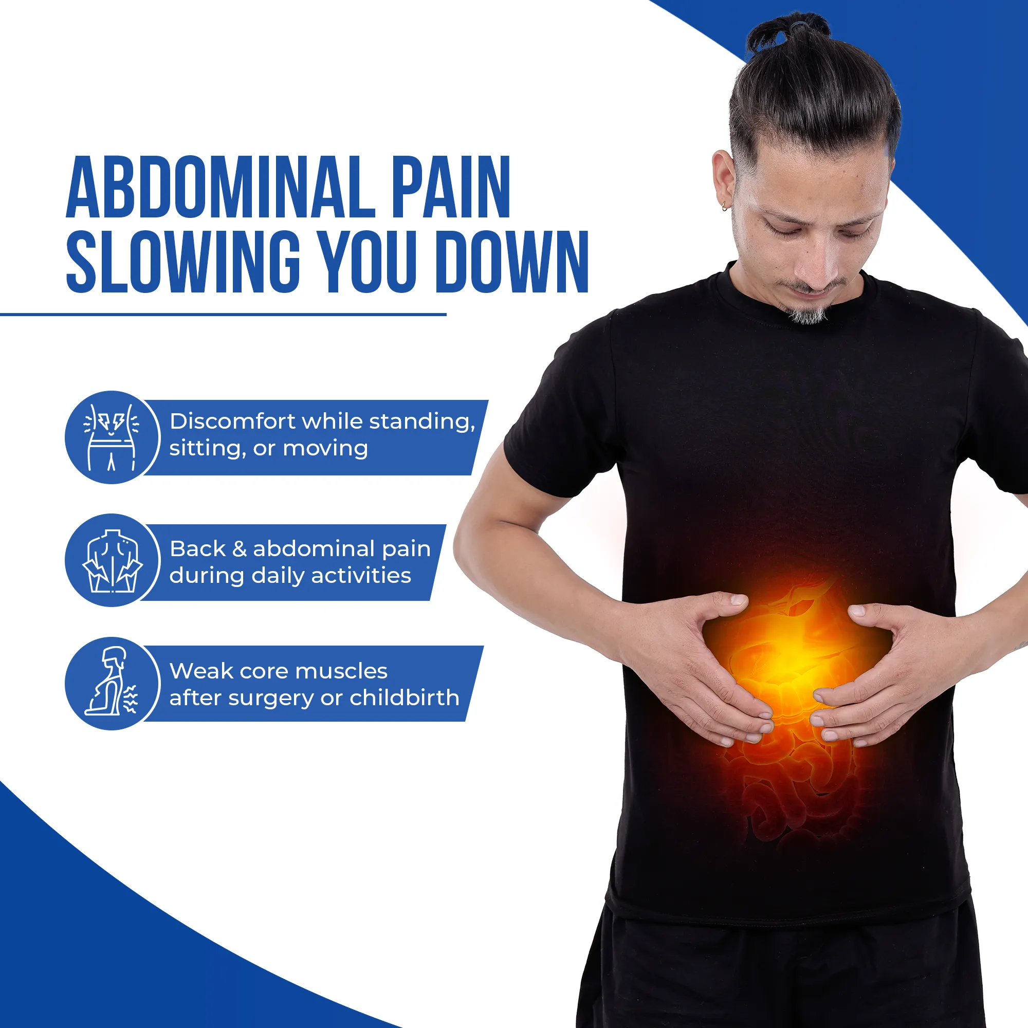 Abdominal Belt for Post-Surgery & Postpartum Support | Breathable - Image 4