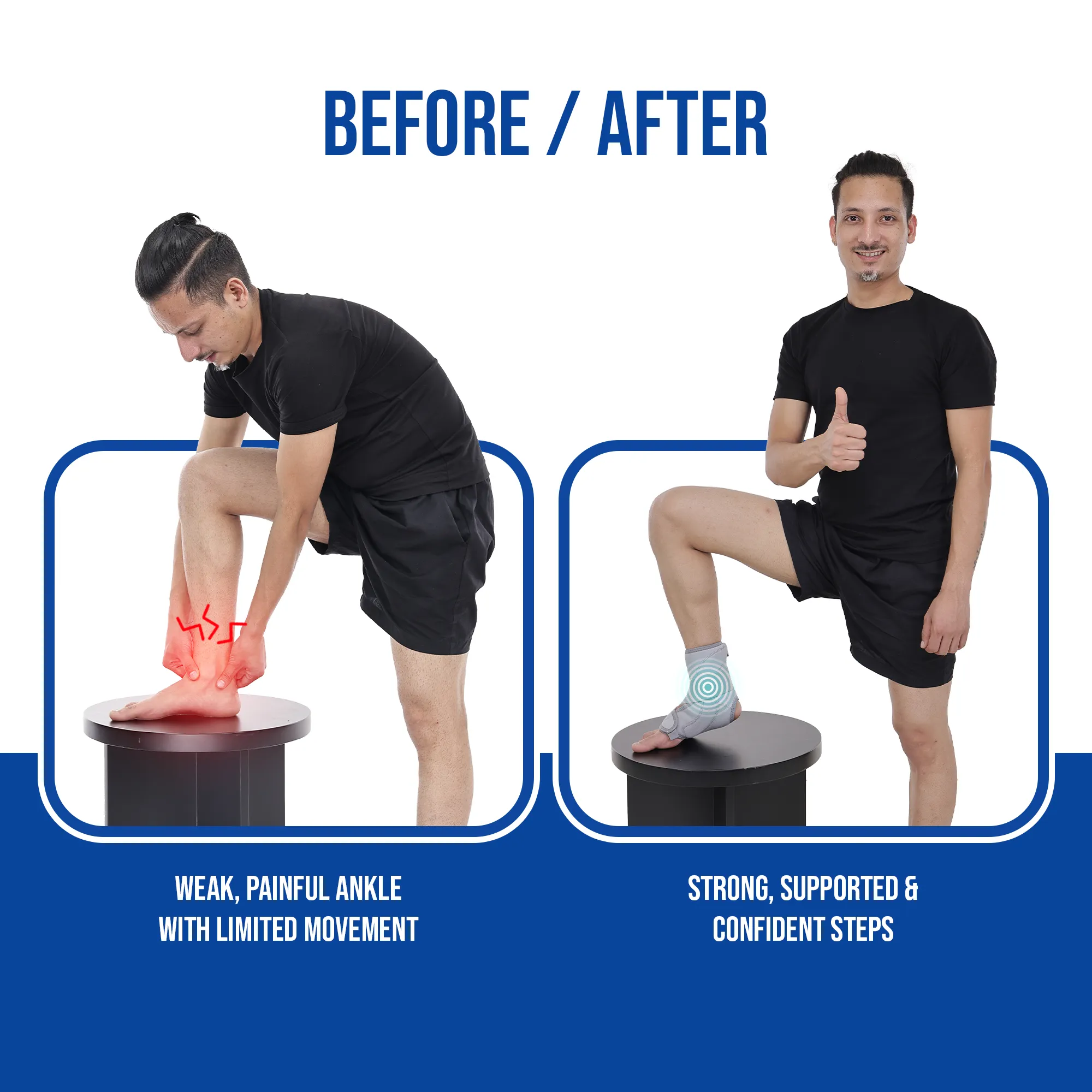 Ankle Binder With Splint | Supports Healing with Stable Compression - Image 11