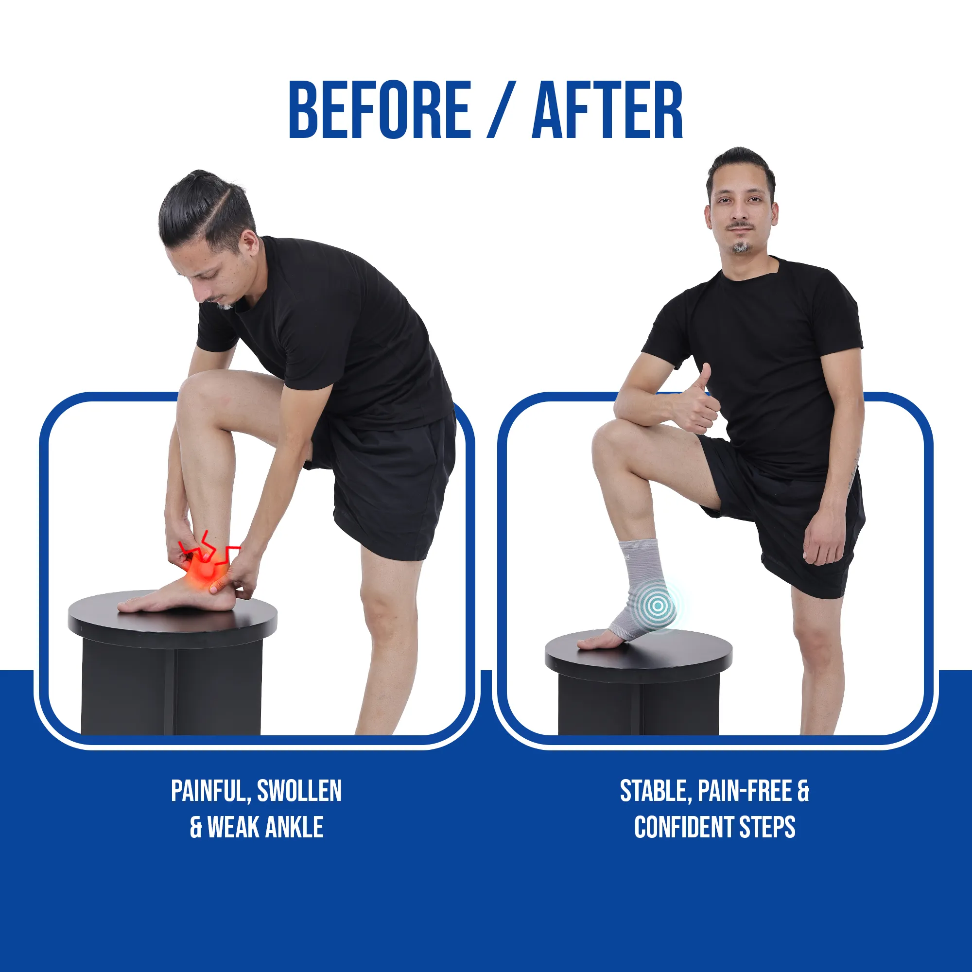 Ankle Support | Prevents Ankle Pain & Injuries | Promotes Healing - Image 13
