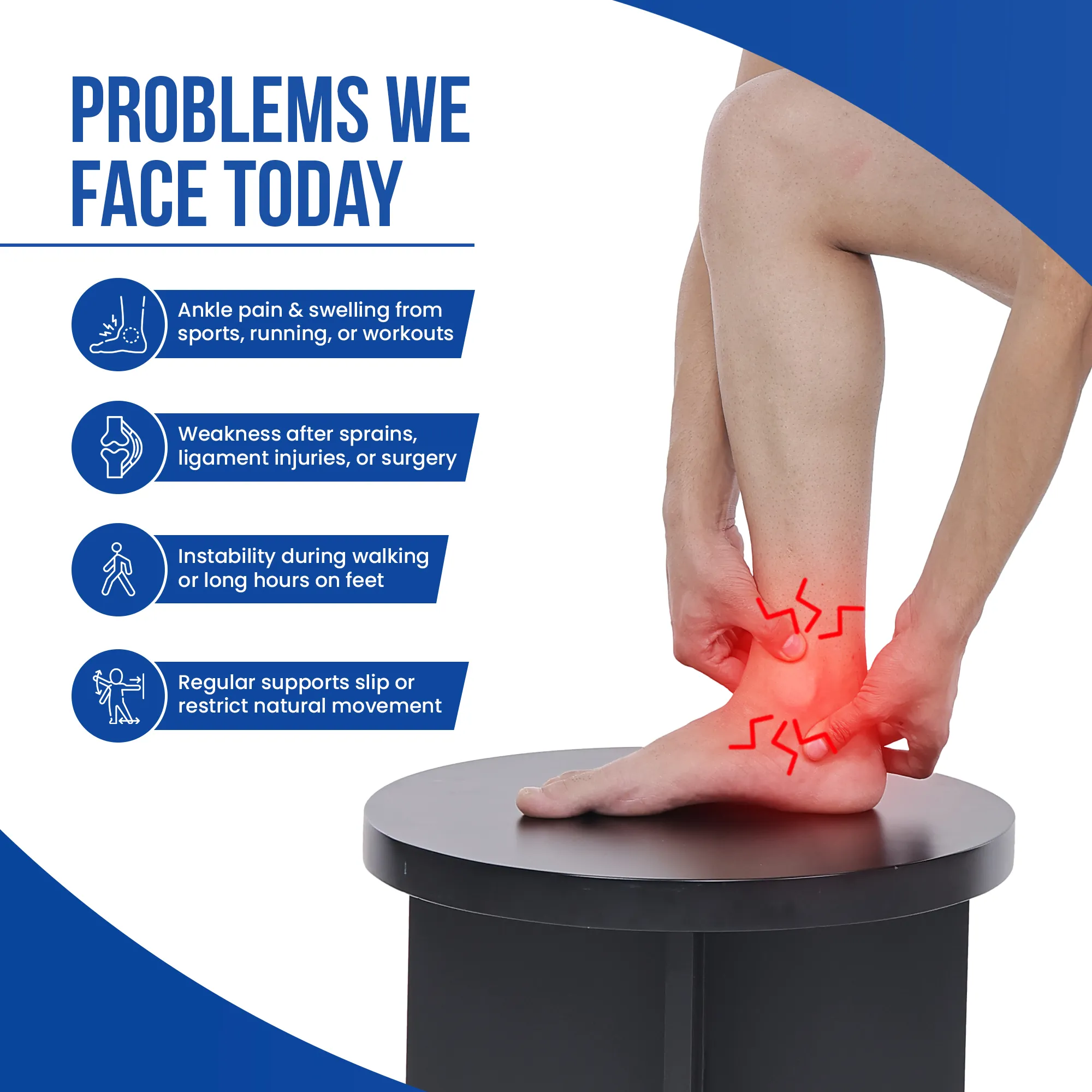 Ankle Support | Prevents Ankle Pain & Injuries | Promotes Healing - Image 5