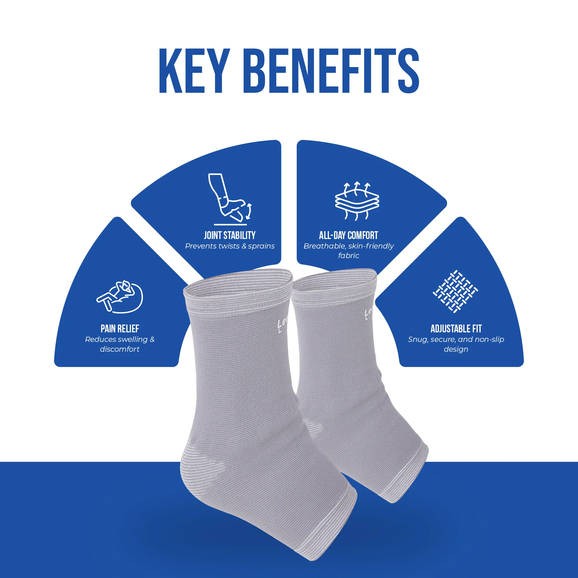 Ankle Support | Prevents Ankle Pain & Injuries | Promotes Healing - Image 8