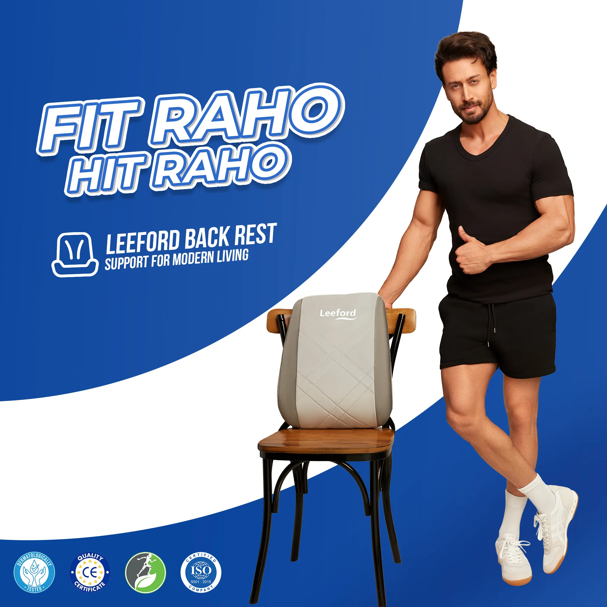 Back Rest for Lower Back Pain | Office, Car, Home Use - Image 3