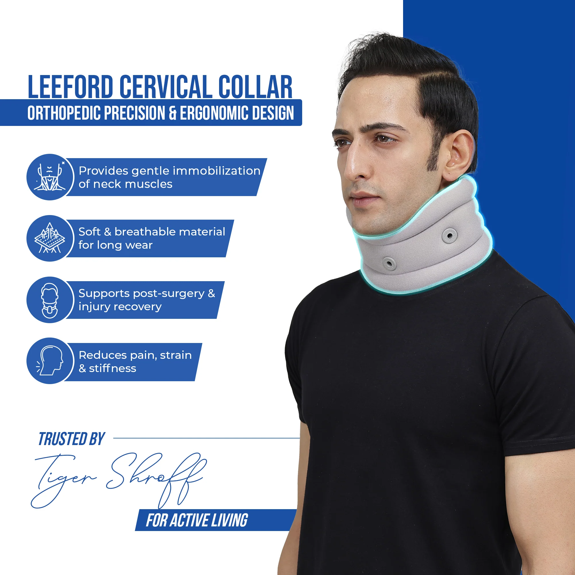 Cervical Collar | Reduces Pain, Provides Support for Neck Alignment - Image 5