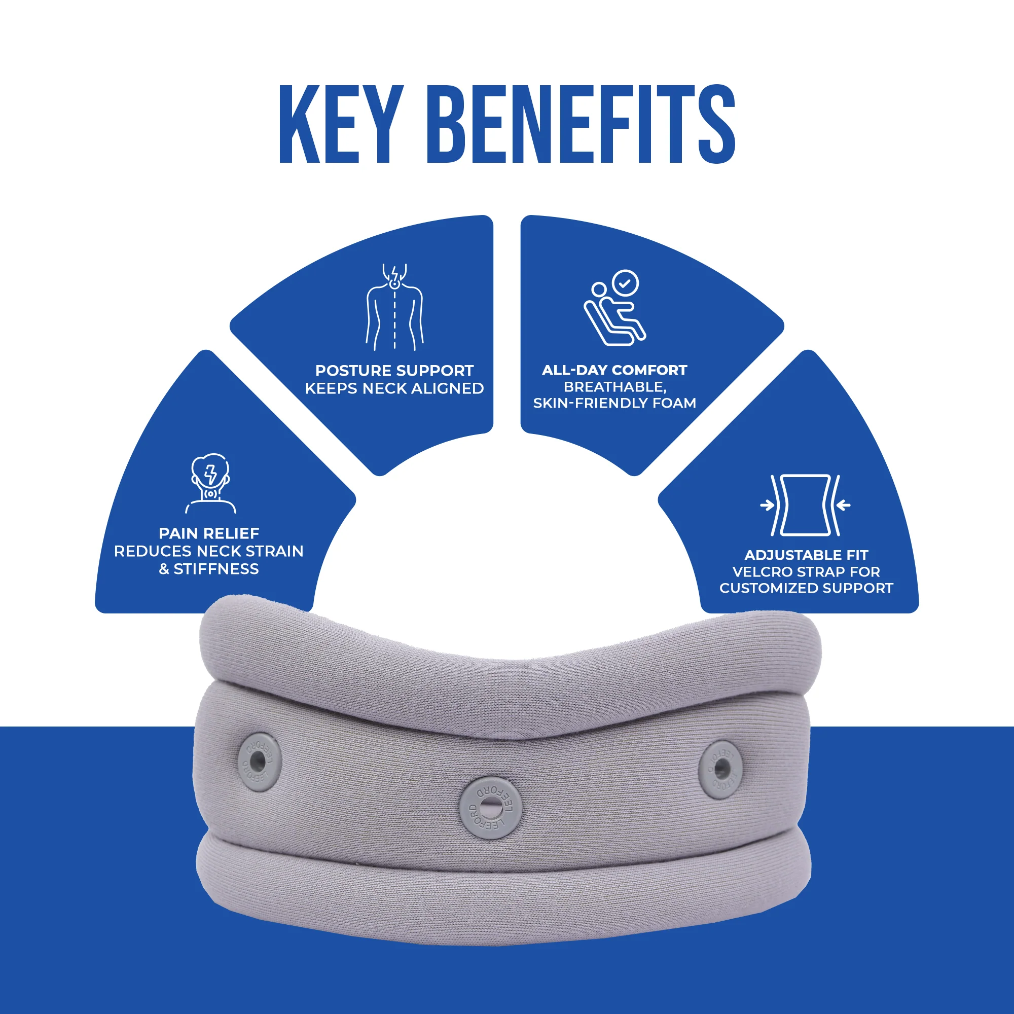 Cervical Collar | Reduces Pain, Provides Support for Neck Alignment - Image 7