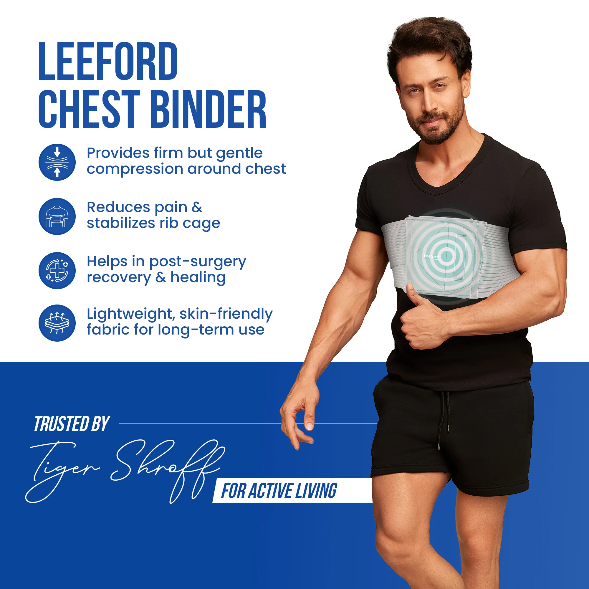 Chest Binder | Chest Surgery Support & Injury Healing - Image 5