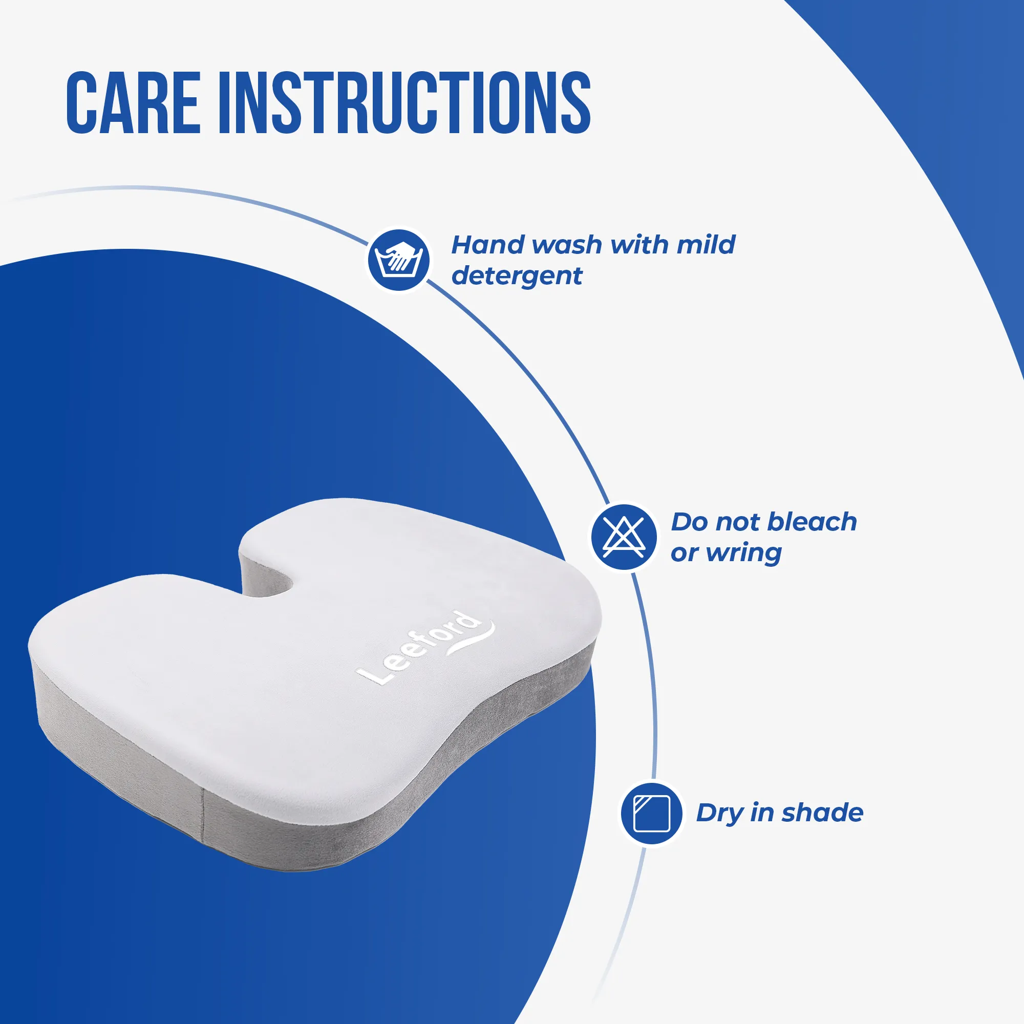 Coccyx Seat for Tailbone, Back and Hip Pain Relief - Image 11