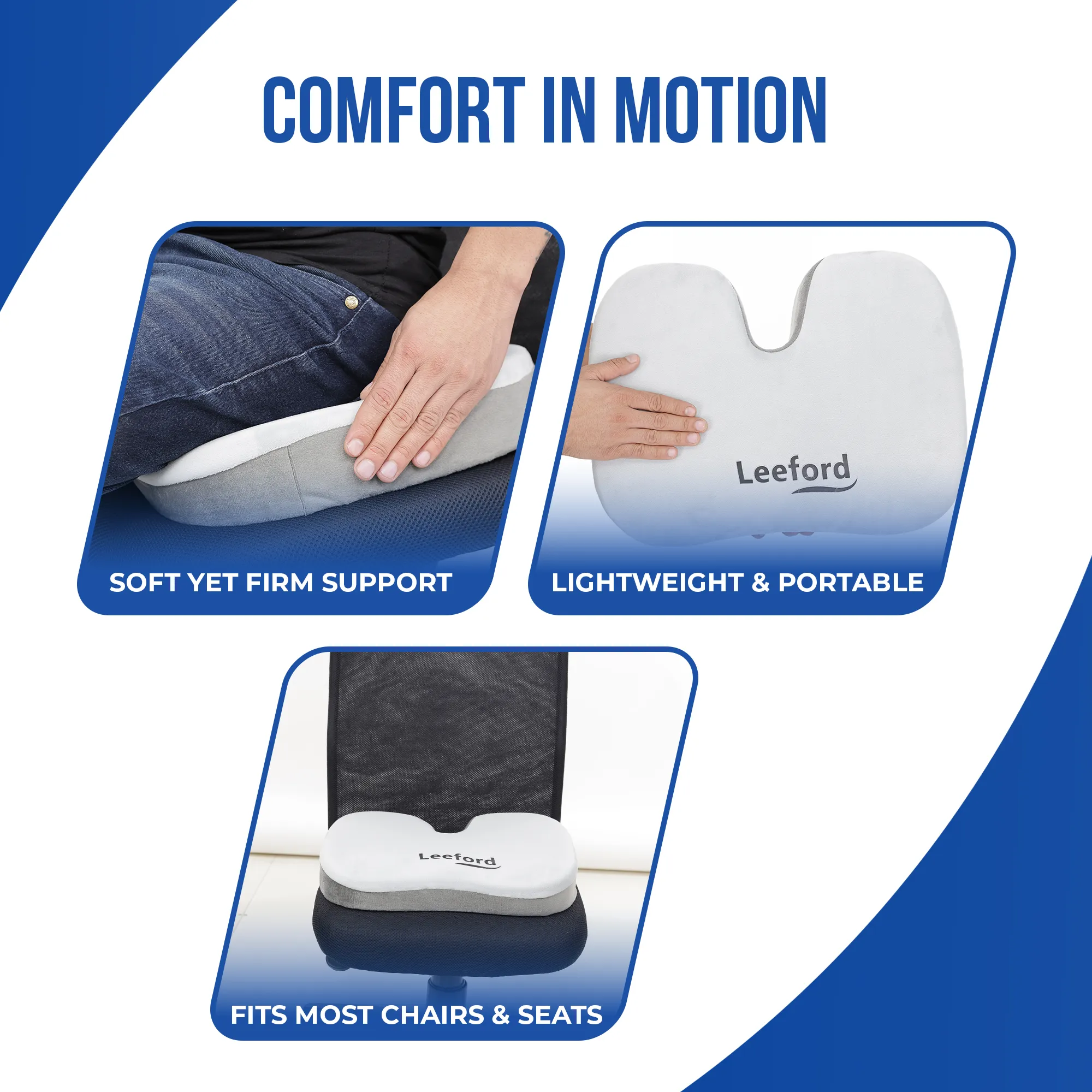 Coccyx Seat for Tailbone, Back and Hip Pain Relief - Image 9