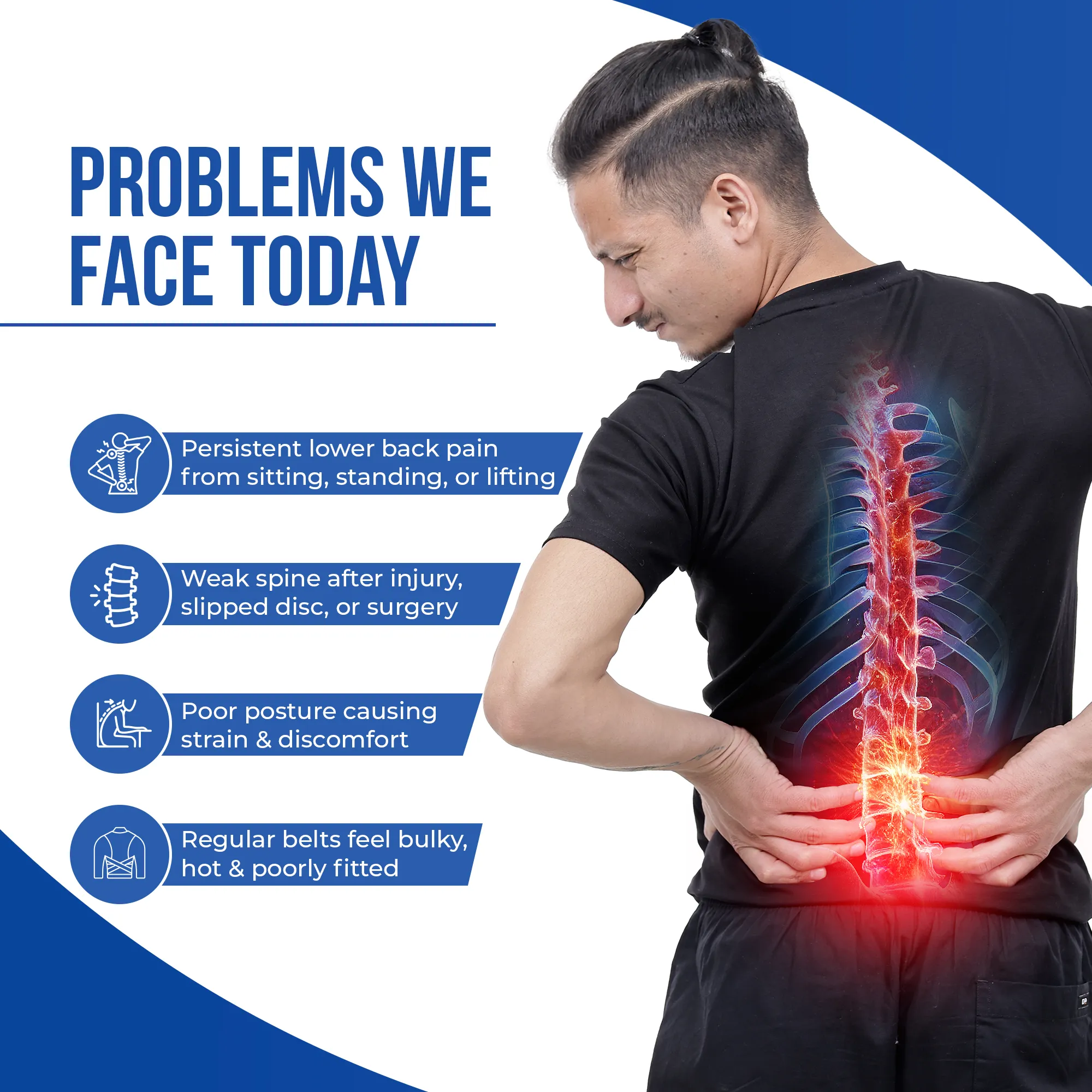 Contoured Lumbo Sacral Belt | Posture Correction & Lower Back Support - Image 4