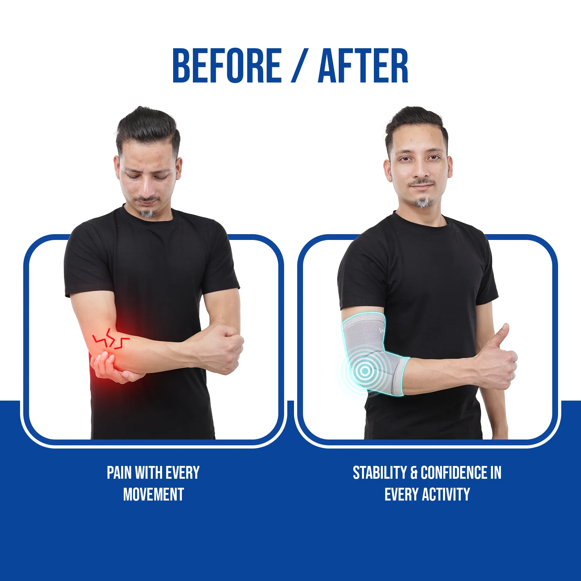 Leeford Elbow Support Binder | Protects Weak & Injured Elbows - Image 10
