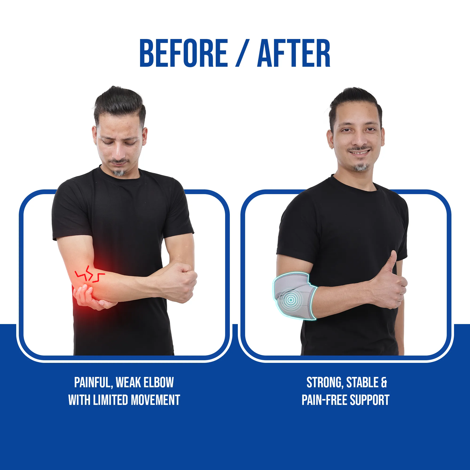 Leeford Elbow Wrap Relieves Pain, Supports Joint Recovery - Image 10