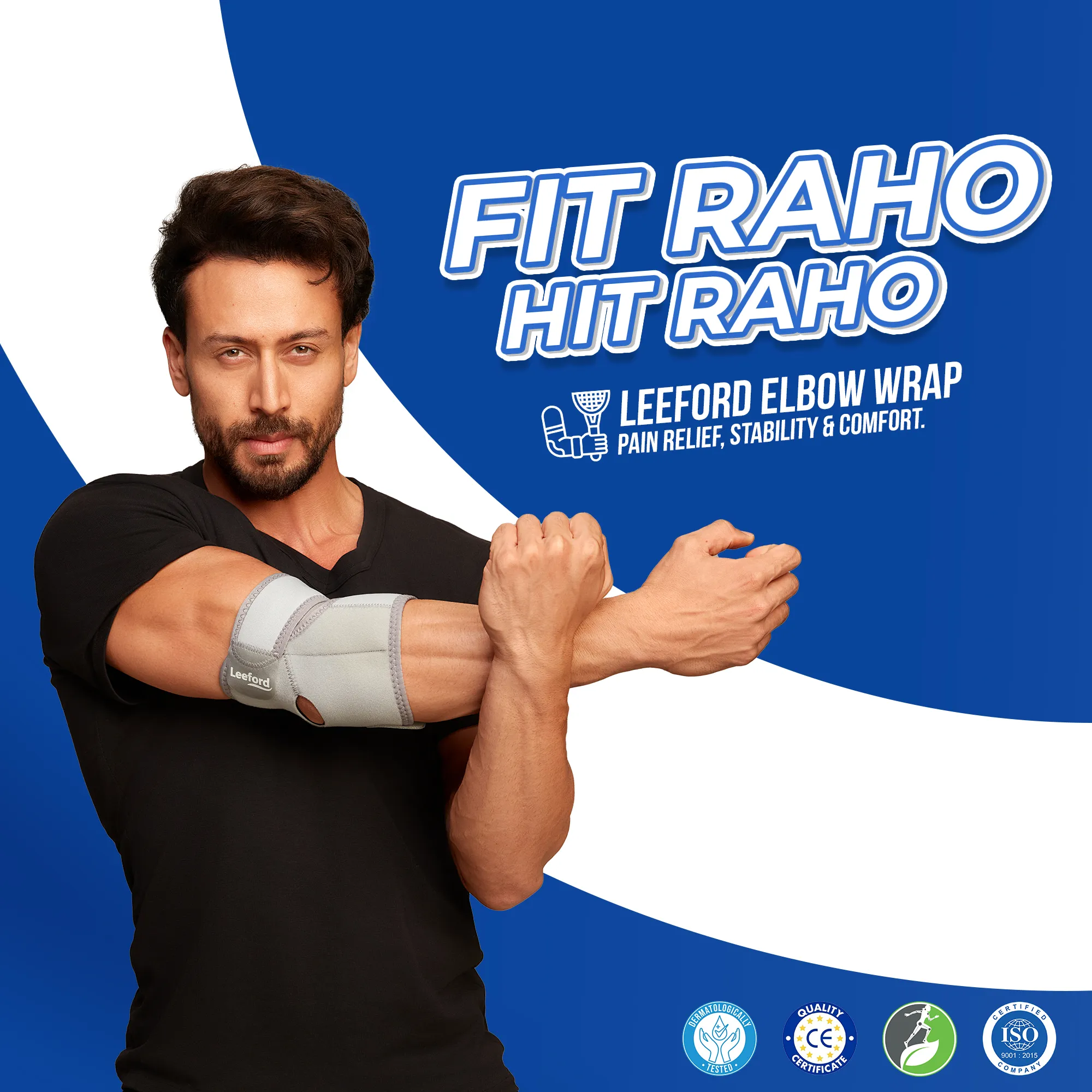 Leeford Elbow Wrap Relieves Pain, Supports Joint Recovery - Image 3