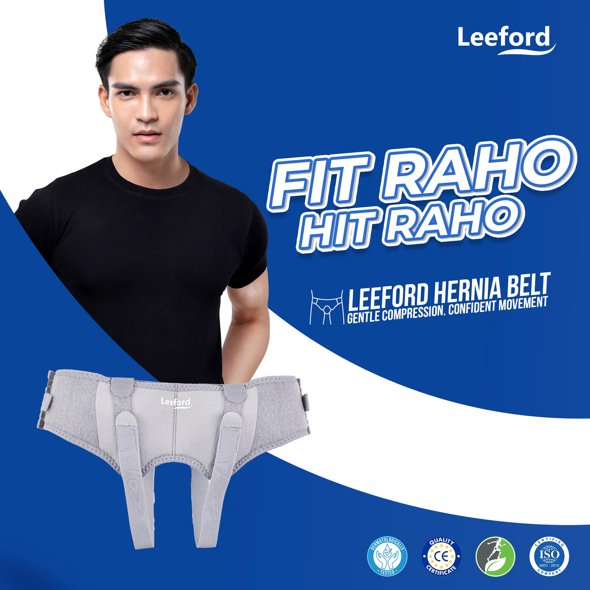 Hernia Support Belt for Inguinal Support | Soft and Breathable - Image 3