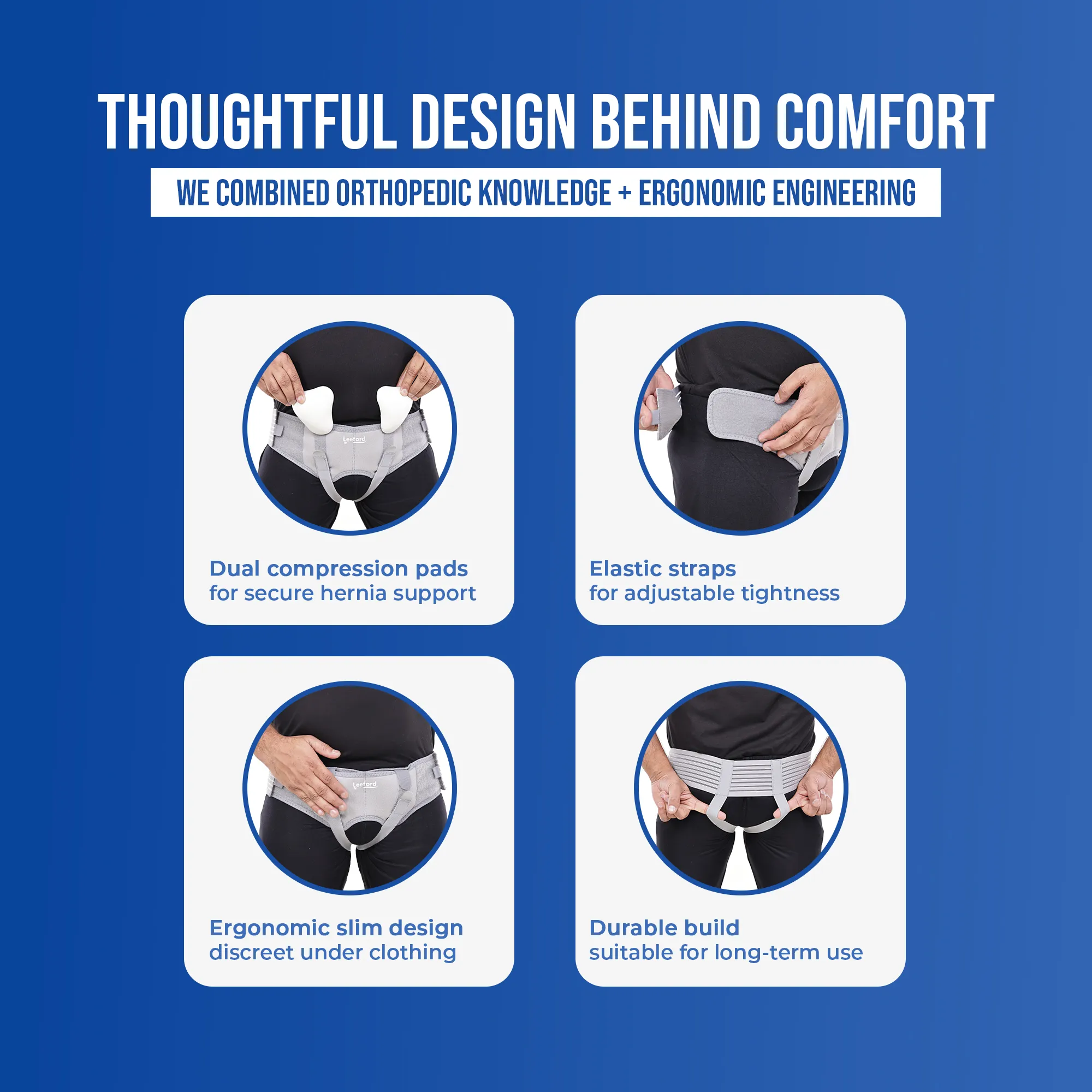 Hernia Support Belt for Inguinal Support | Soft and Breathable - Image 7