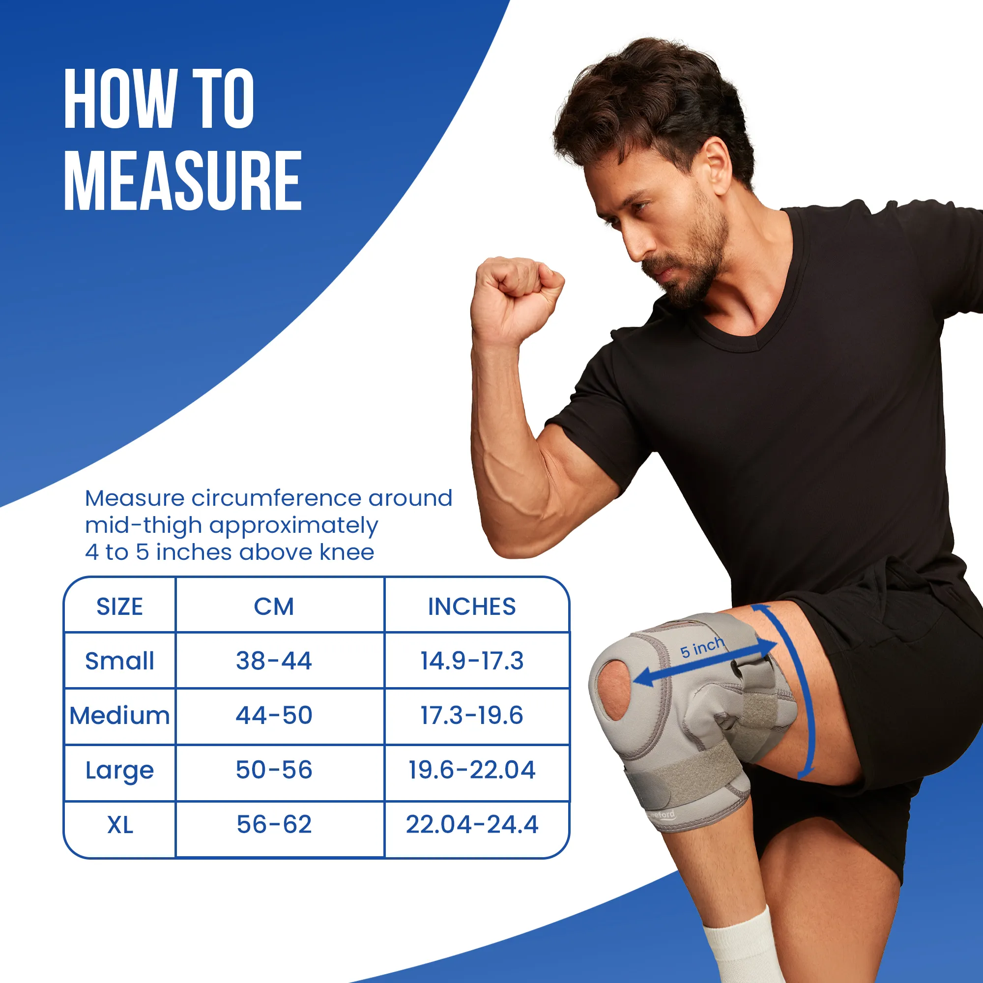 Knee Support With Hinge | Stabilize & Protect Your Knee Joints - Image 11