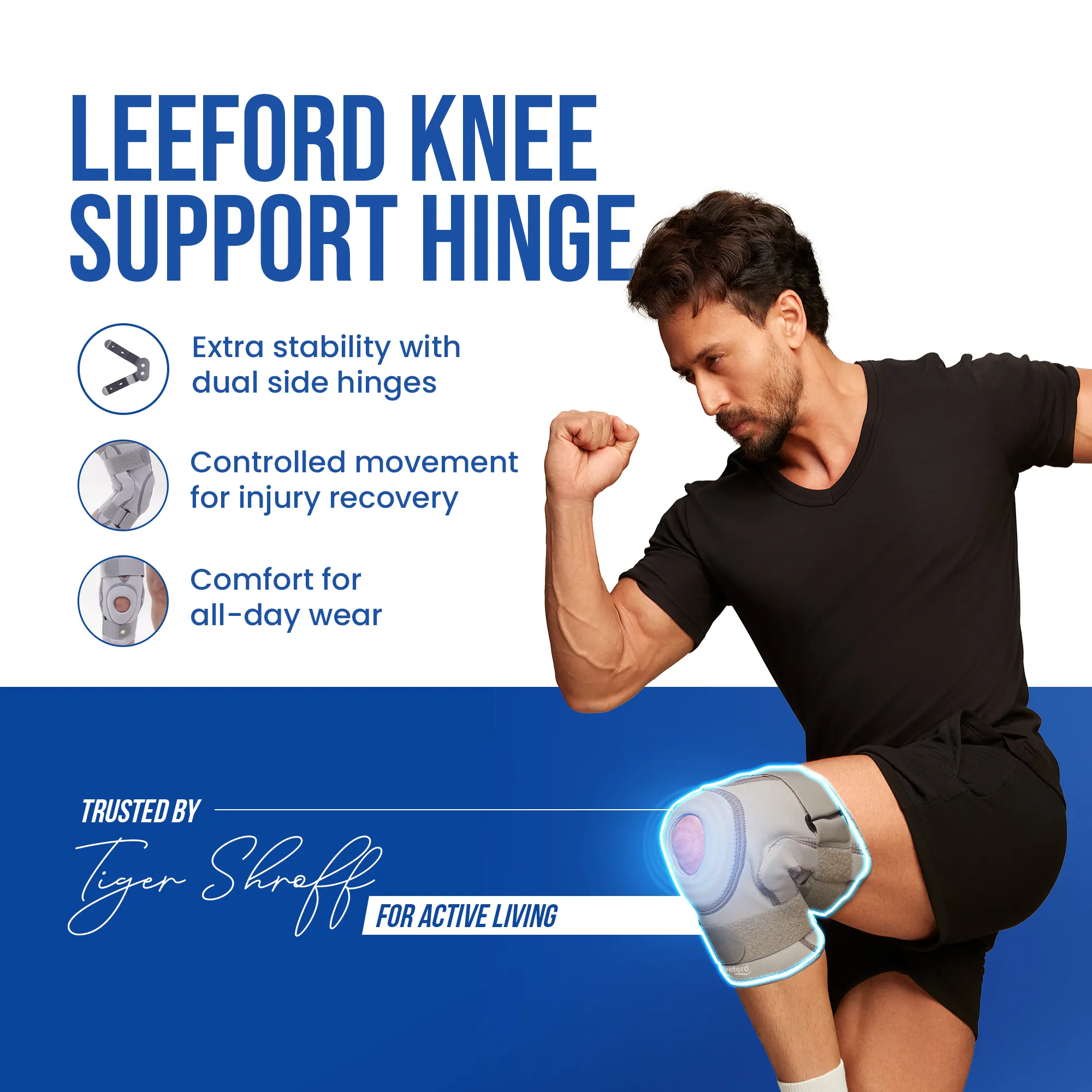 Knee Support With Hinge | Stabilize & Protect Your Knee Joints - Image 5