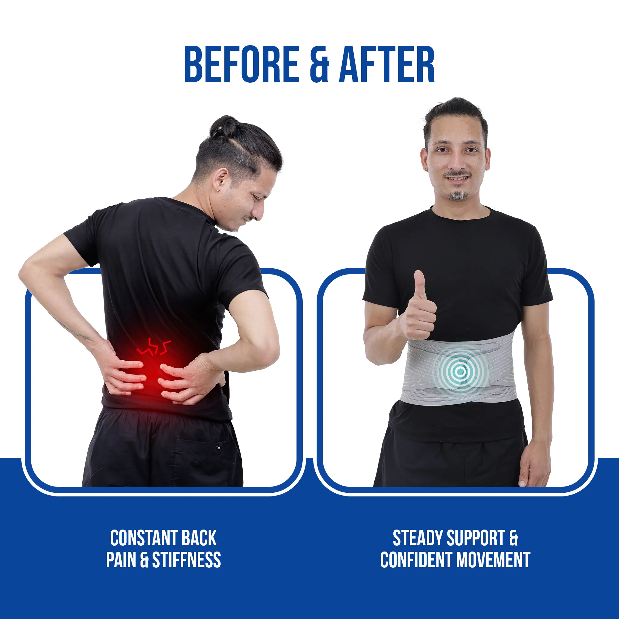 Lumbo Sacral Support Belt | Back Pain Relief & Spine Support - Image 9