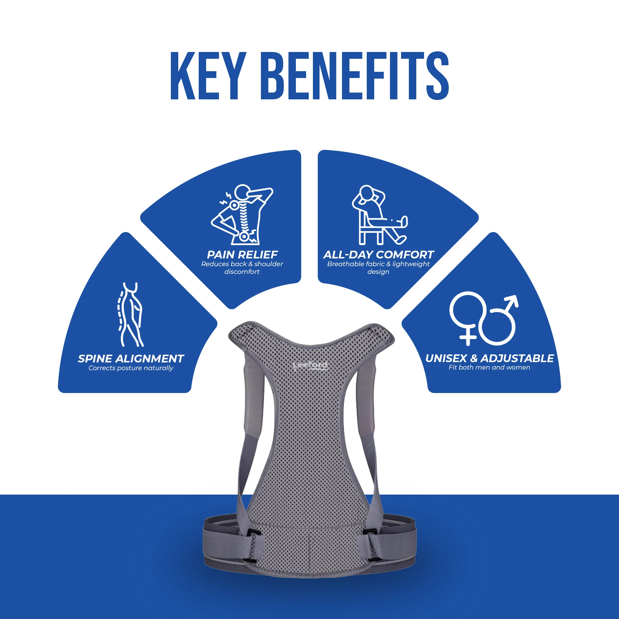 Posture Corrector Belt | Spine Alignment & Back Pain Relief - Image 7