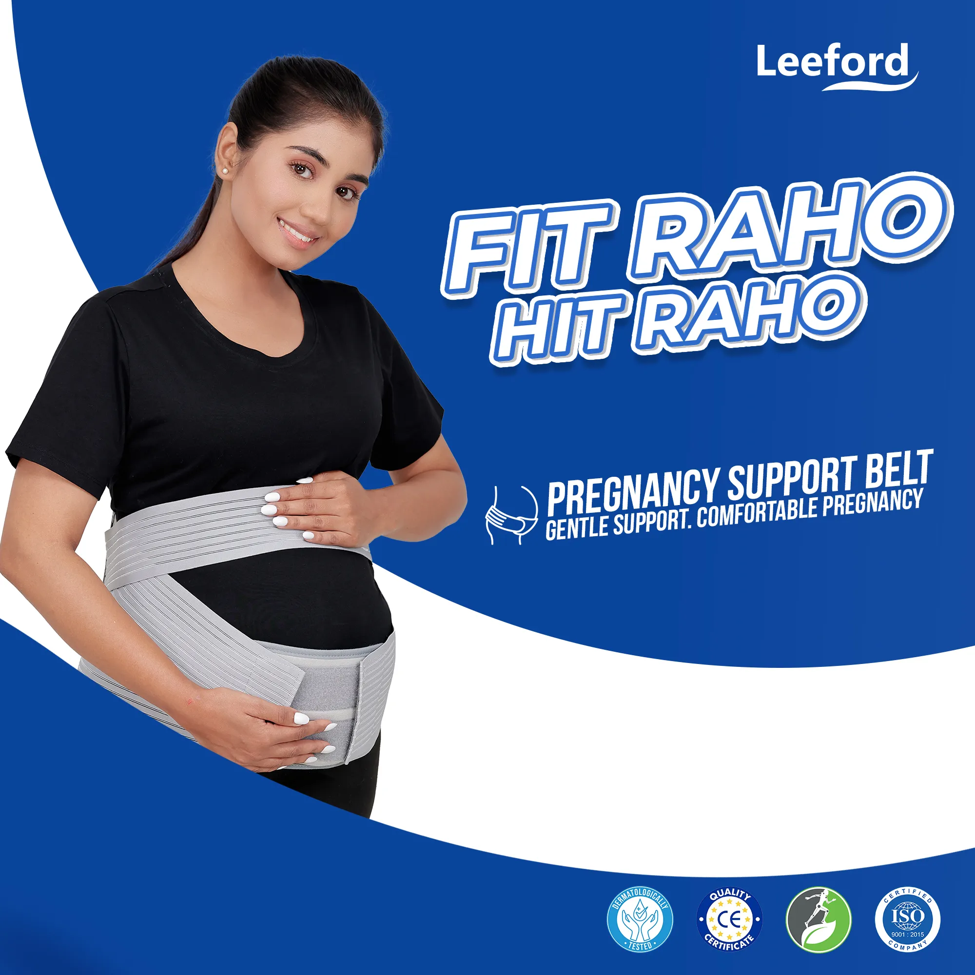 Pregnancy Support Belt | Supports Back, Belly & Posture for Comfort - Image 3