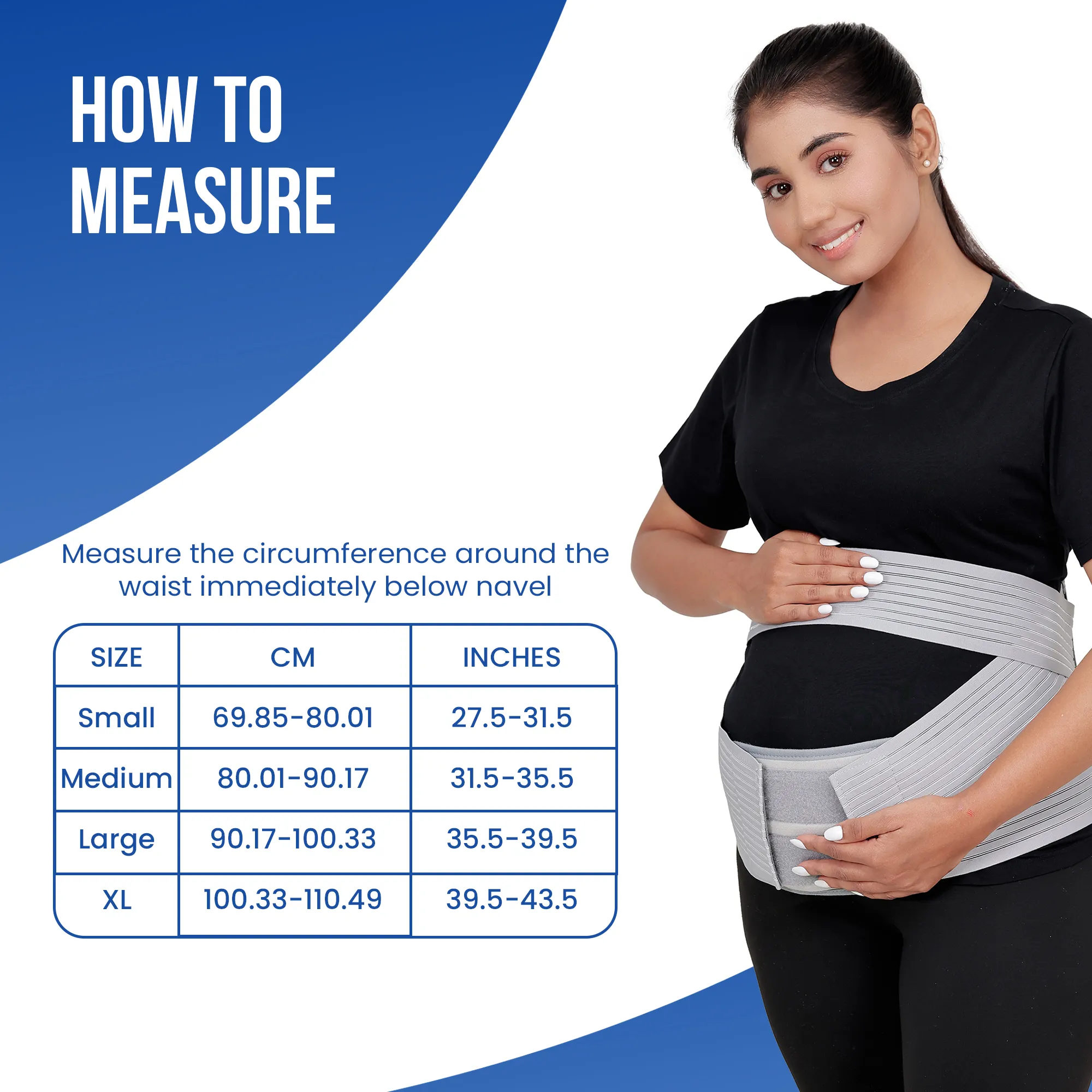 Pregnancy Support Belt | Supports Back, Belly & Posture for Comfort - Image 9