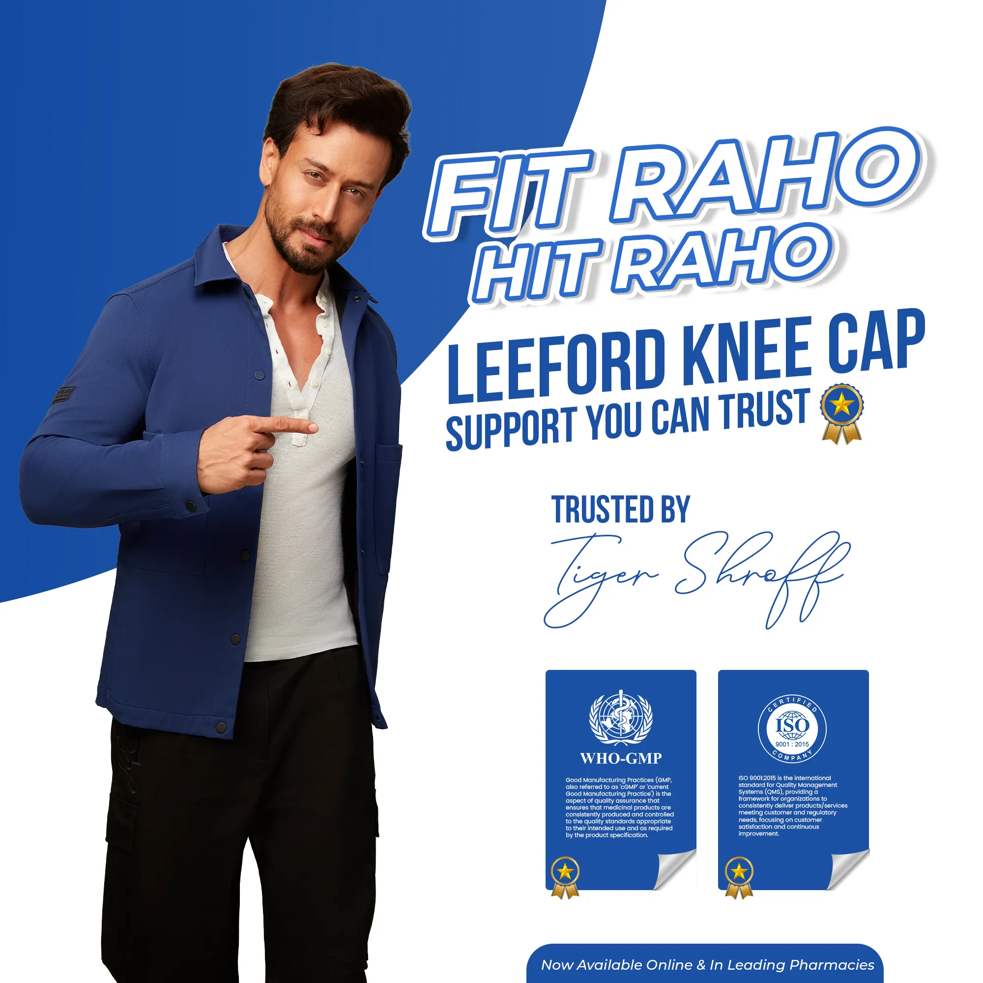 Leeford Premium Knee Cap | Reduces Pain, Swelling, Strain, and Promotes Faster Recovery - Image 13