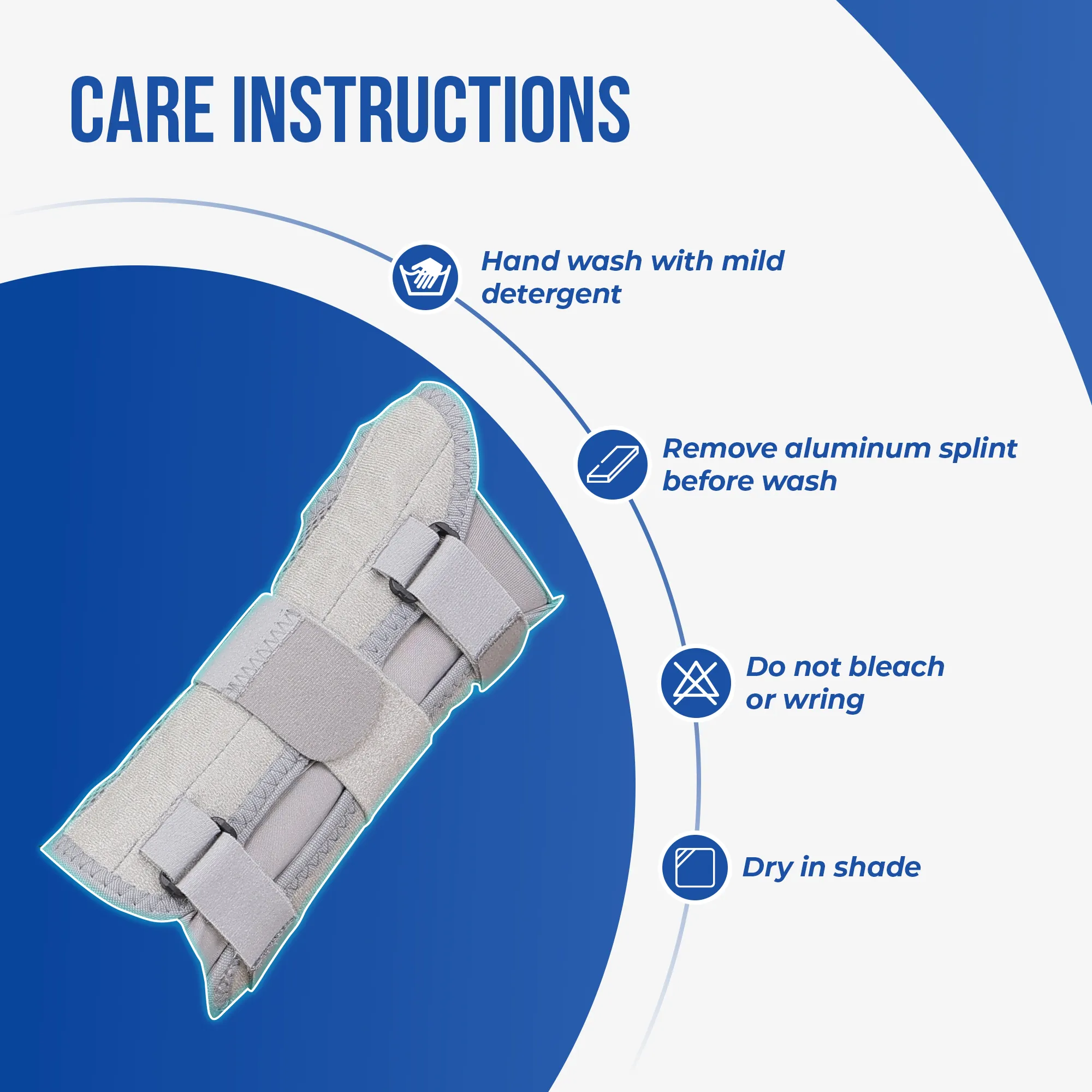 Wrist Forearm Splint | Immobilize and Protect Wrist & Forearm - Image 10