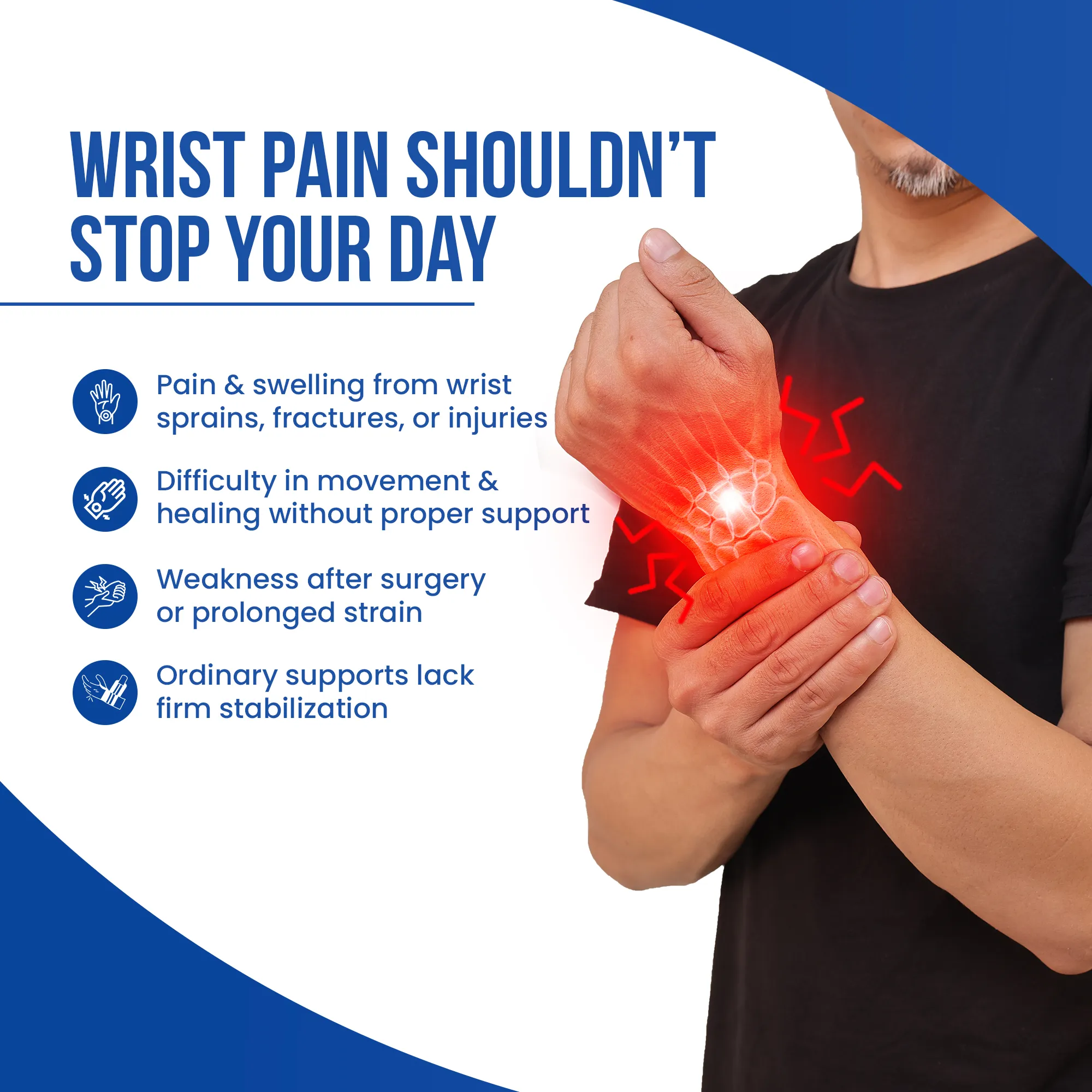 Wrist Forearm Splint | Immobilize and Protect Wrist & Forearm - Image 4