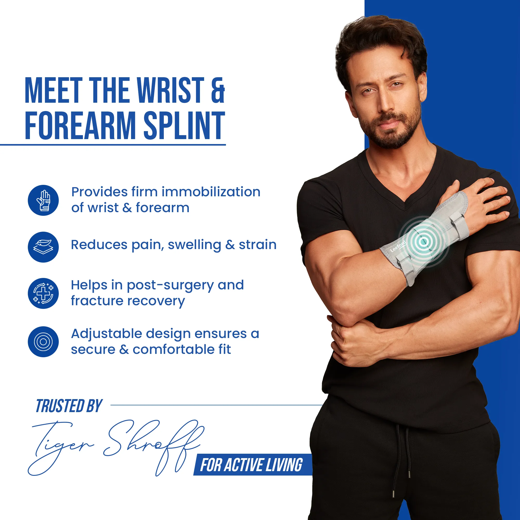 Wrist Forearm Splint | Immobilize and Protect Wrist & Forearm - Image 5