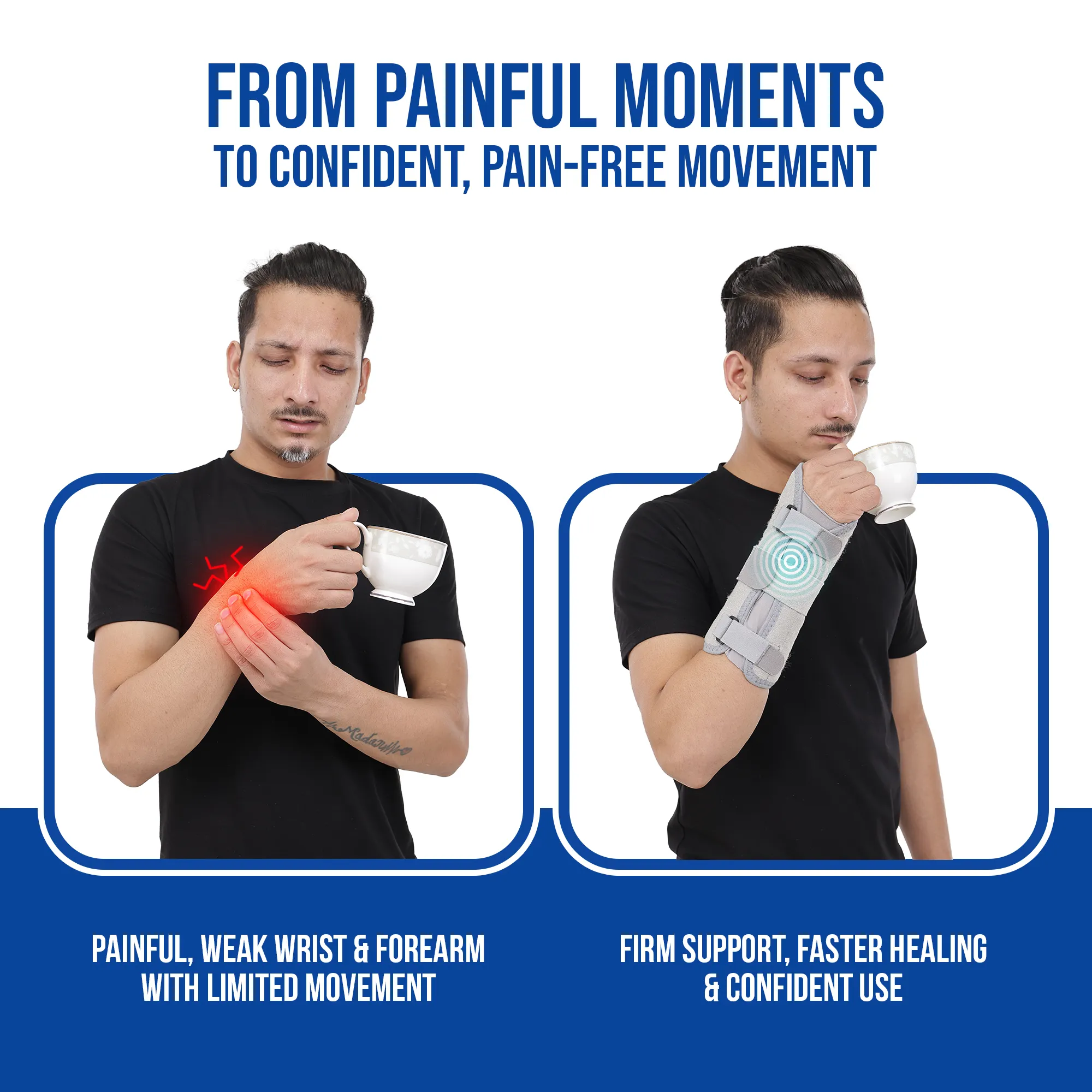 Wrist Forearm Splint | Immobilize and Protect Wrist & Forearm - Image 9