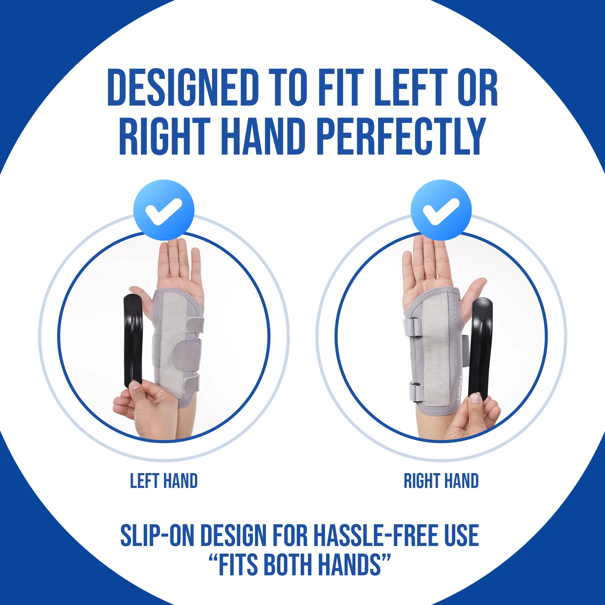 Ambidextrous Wrist Splint | Stabilises Wrist, Eases Pain - Image 7